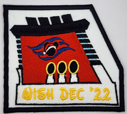 Disney Cruise Line (DCL) Smoke Stack Christmas Patch