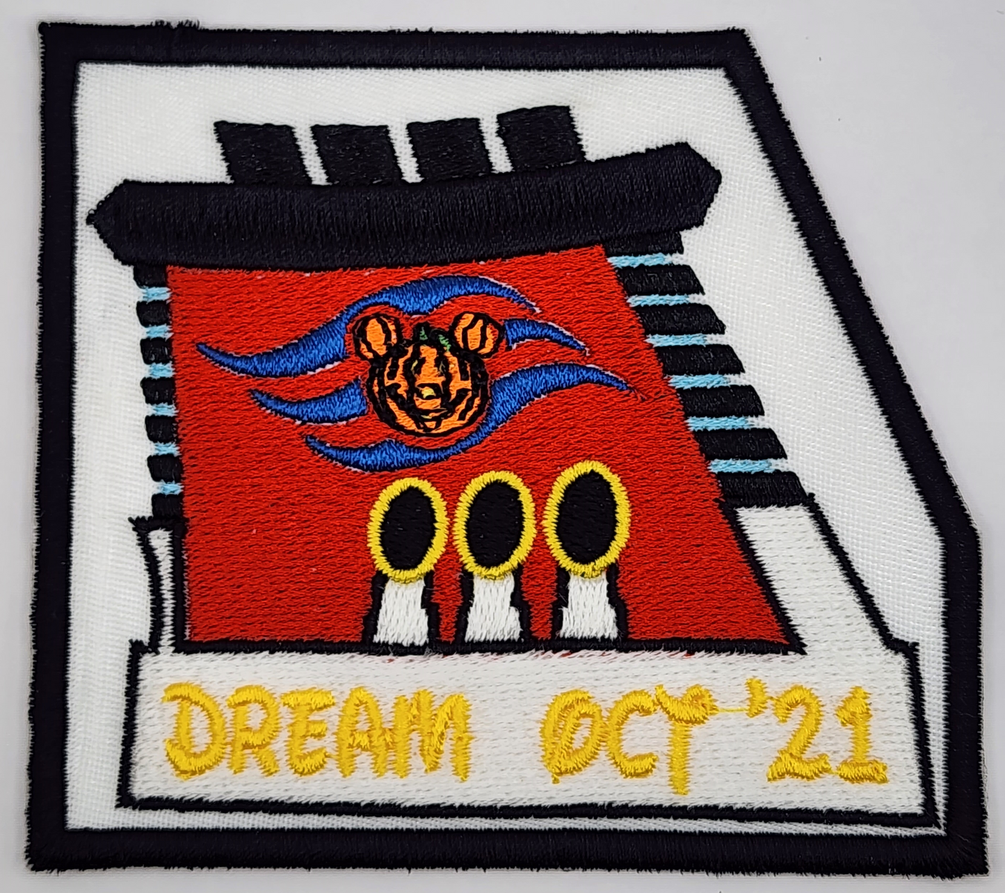 Disney Cruise Line (DCL) Smoke Stack Halloween Patch