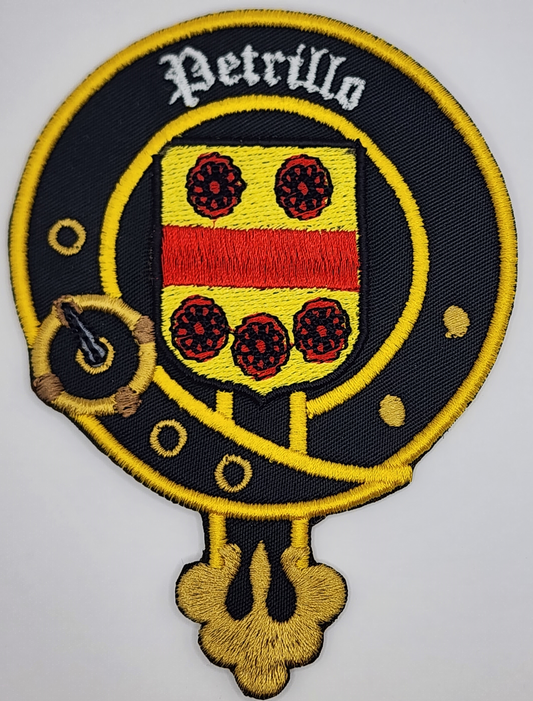 Petrillo Family Crest Patch